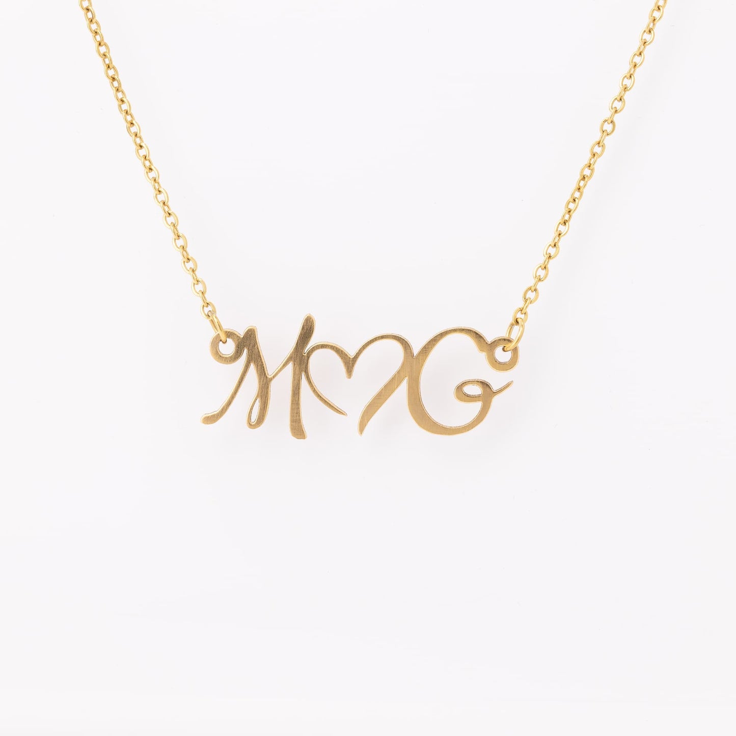 ME + YOU Initials Necklace